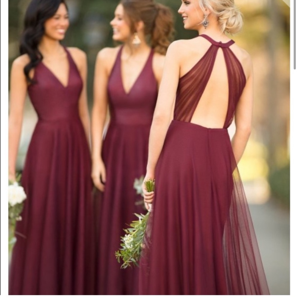 Sorella Vita Style 9170 burgundy dress